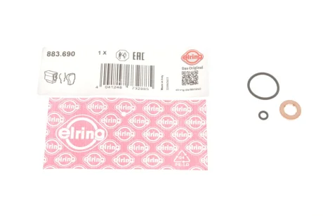 К-т прокладок форсунки AUDI, SKODA, 2,0TDI 03- ELRING 883.690
