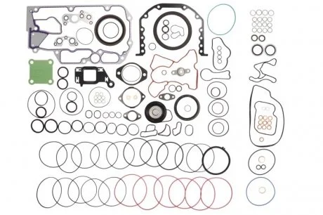 Комплект прокладок двигуна (низ) MERCEDES ACTROS MP4 / MP5, ANTOS, AROCS, TRAVEGO (O 580), SETRA 400, 500, DEUTZ FAHR 10000 471.943-OM471.937 07.11- ELRING 911610