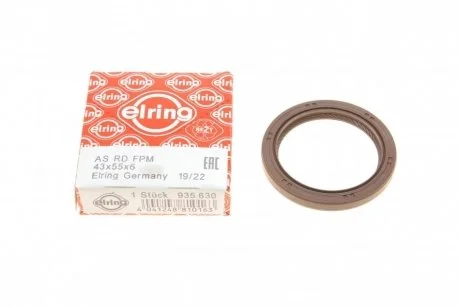 Сальник колін/вала 43x55x6 3,6,CX-5, MX-5 ELRING 935.630