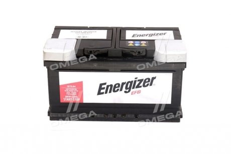 Акумулятор 75Ah-12v EFB (315х175х175),R,EN730 Energizer 575500073