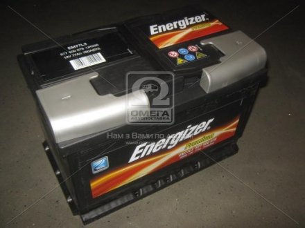 Аккумулятор 77Ah-12v Prem.(278х175х190), R,EN780 Energizer 577400078