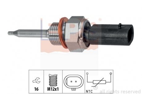 Датчик темп. впуск. воздух MB C (W205/S205) 18-/E (W213/S213) 18-/GLS (X167) 19-/S (W222) 17- EPS 1220258