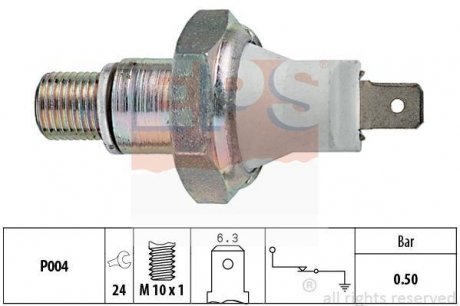 Датчик давления масла SCORPIO 2.5D 93- EPS 1800119