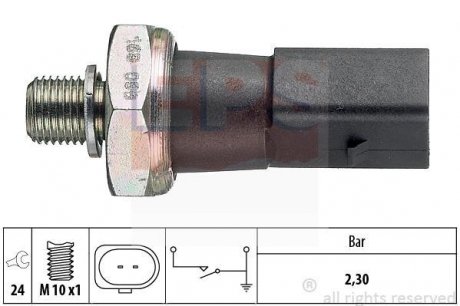 Датчик тиску мастила AUDI A4,A5/6/7/8,Q7,Touareg EPS 1800190