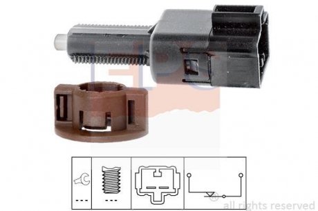 Датчик стоп-сигналу Toyota Avensis/Corola 1.8-2.0 02-08/Citroen C1 1.0 05- EPS 1810211