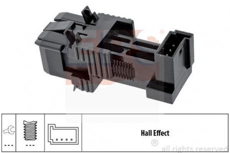 Вимикач STOP-сигналів E38/ E39/ E46/ E53/ E60/ E70/ E71/ E83/ E90 EPS 1810215