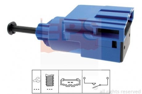 Выключатель стоп-сигнала (2 контакта) VAG 03-09 EPS 1810220