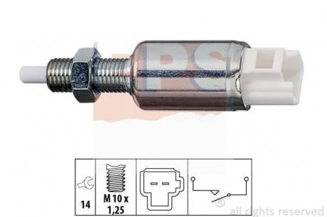 Вимикач зчеплення OPEL AGILA 08- EPS 1810258