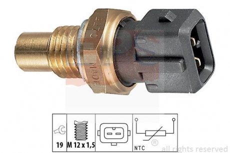 Датчик температури води Nubira 1.6I 16V 99-,Chevrolet Tacuma EPS 1830270