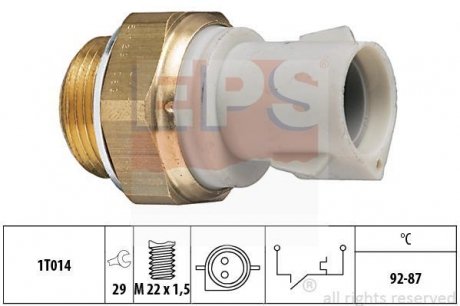 Датчик включ. вентилятора Escort,Fiesta,Orion,Sierra EPS 1850129 (фото 1)