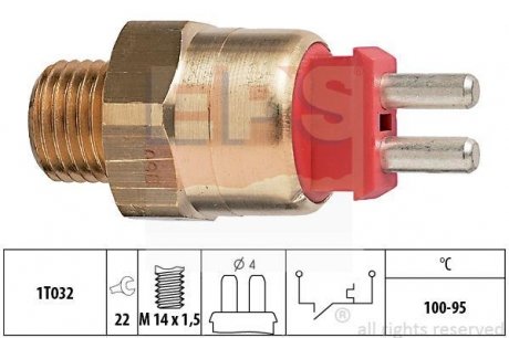 Датчик вентилятора M103/OM601 (100-95&quot;С) EPS 1850169