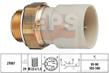 Датчик включення вентилятора Astra F,Kadett EOmega B EPS 1850688