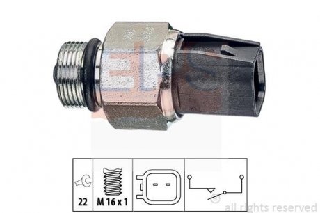 Вимикач світла заднього ходу Focus 04-,Mondeo 01-,Transit 06- EPS 1860267 (фото 1)