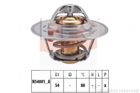 Термостат (Made in Italy!) 88C MICRA 1.0,1.3 92- EPS 1880202S