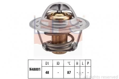 Термостат системы охлаждения EPS 1880374S