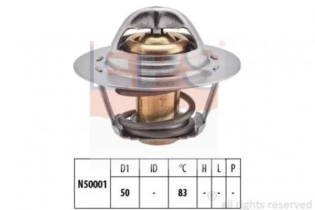 Фото термостат 83°С Megane 08- EPS 1880543S Термостат 83°С Megane 08- EPS 1880543S