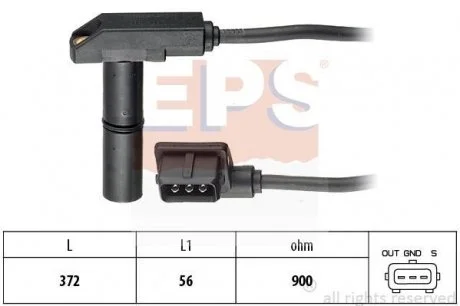 Датчик обертів двигуна 324td/524td -95. EPS 1953048