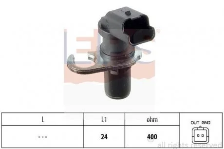 Датчик числа обертів двигуна Berlingo 2.0HDI,C5 1.8, Jumper,Jumpy,Fiat Scudo,Ducato,Peugeot EPS 1953260