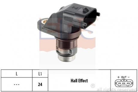 Датчик положення розпод.вала W211210163164220140 EPS 1953438