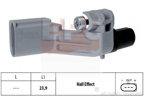 Датчик к/вала Audi A4 04-/VW Caddy/Golf V 07- (BDJ, BJB, BCA, BSU, BLS, BST, BUD, BMM) EPS 1953464