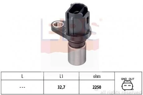 Датчик положения р/вала Toyota Yaris 1.3 02- EPS 1953486