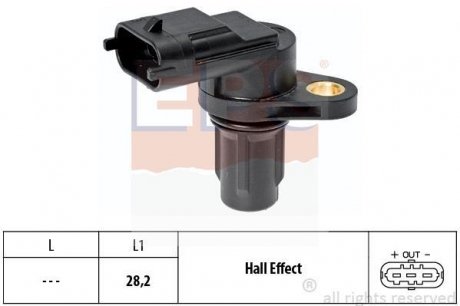 Датчик положения р/вала Kia Ceed 1.6 06- EPS 1953573