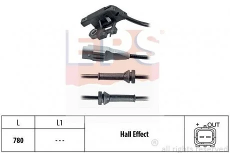 Фото датчик ABS.. EPS 1960032 Датчик ABS.. EPS 1960032