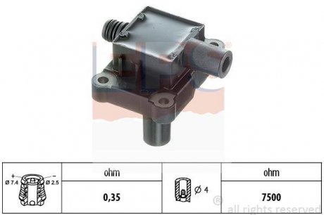 Котушка запалювання DB W202, Vito/VW LT 2.0i/2.3i 95- EPS 1970316