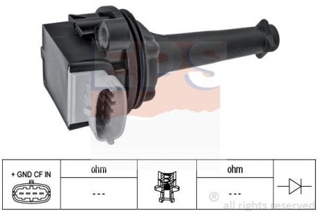 Котушка запалювання Focus II,Kuga,Mondeo IV,S-Max,Volvo C30/70,S40/60/80,V50/70 II,III EPS 1.970.478