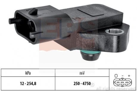 Датчик вакууму Honda/Opel 1.7Cdti EPS 1.993.022 (фото 1)