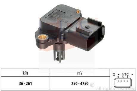 Датчик тиску в впускному колекторі Mondeo III,Transit 2.0/2.4TDCi/TDE 00- EPS 1993076