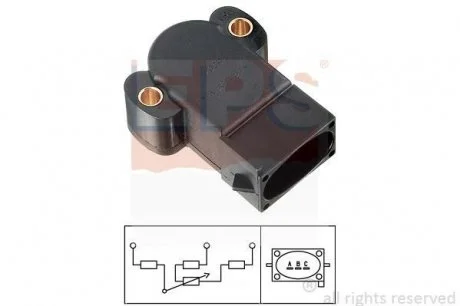 Датчик положення дросельної заслонки Fiesta,Escort EPS 1995064