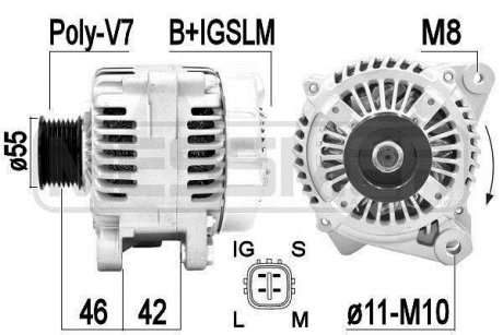 Alternator ERA 209421