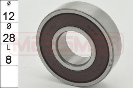 Подшипник 6001/2rs (28x12x8) ERA 218021