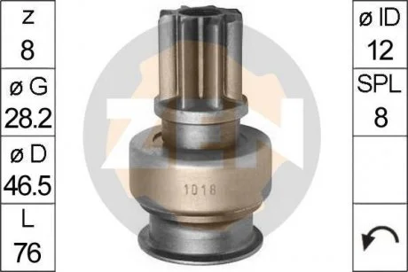 Фото бендикс стартера ERA 225476 Бендикс стартера ERA 225476