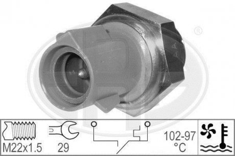 Датчик вмикання вентилятору ERA 330185