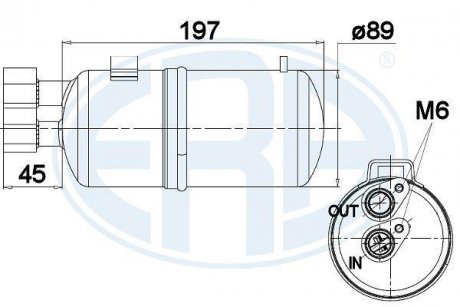 Осушитель кондиционера ERA 668006