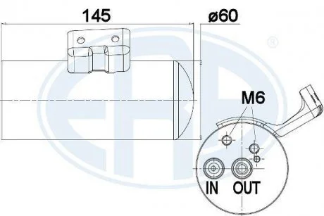 Осушитель кондиционера ERA 668025