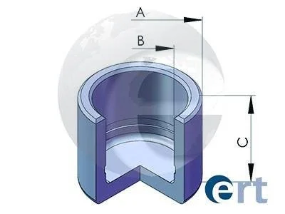 Фото 1 - поршень гальмівної системи ERT 150229C Поршень гальмівної системи ERT 150229C (фото 1)