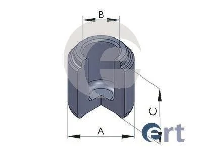 Поршень супорта Hilux |V, Land Cruiser 80- ERT 150576C