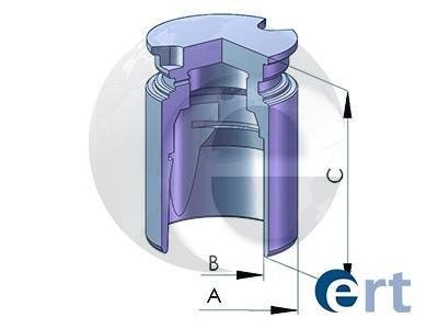 Поршень супорта FIAT Punto 12- ERT 151181C