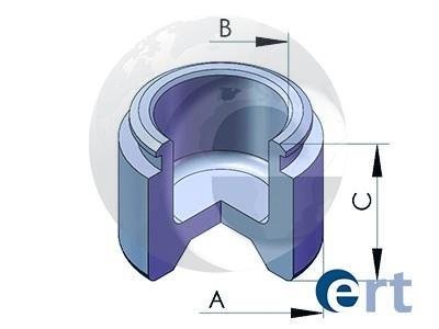 Поршень супорта TOYOTA LAND CRUISER 100/200 ERT 151233C (фото 1)