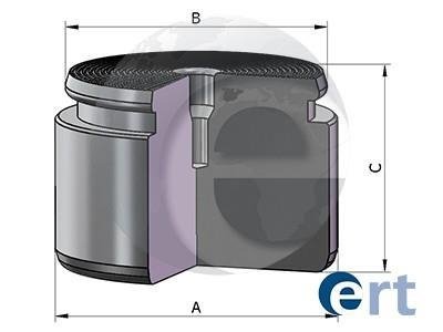 Поршень супорта VW TOUAREG 03- ERT 151367C