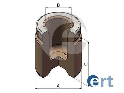 Поршенек супорта THEMA 3.0 D 11-14, THEMA 3.0 D 11-14, CHRYSLER 300 C 2.7 07-12, 300 C Touring 3.5 ERT 151491C