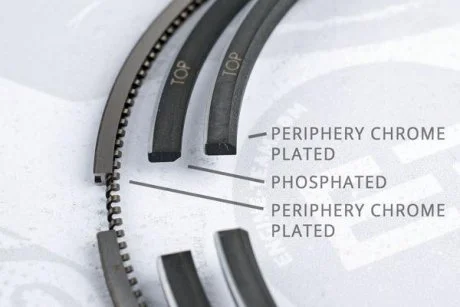 Комплект кілець на поршень ET ENGINETEAM R1010000