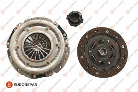 Комплект сцепления Renault Clio 1.2/1.4 91-98 (d=180mm) (+выжимной) EUROREPAR 1636271780 (фото 1)