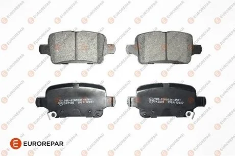 Фото колодки гальмівні (задні) Chevrolet Cruze 15-/Bolt 16-/Opel Astra K 15- EUROREPAR 1667816680 Колодки гальмівні (задні) Chevrolet Cruze 15-/Bolt 16-/Opel Astra K 15- EUROREPAR 1667816680