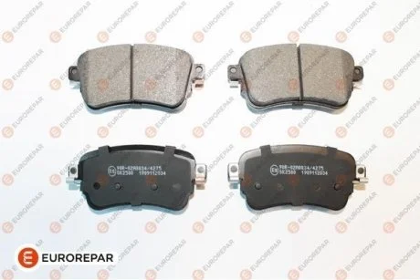 Задні гальмівні колодки CITROEN JUMPY, SPACETOURER OPEL VIVARO C PEUGEOT EXPERT, TRAVELLER TOYOTA P EUROREPAR 1675991880