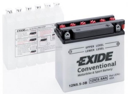 Акумулятор EXIDE 12N553B