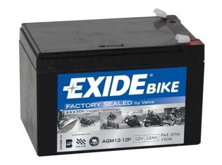 Акумулятор EXIDE AGM1212F